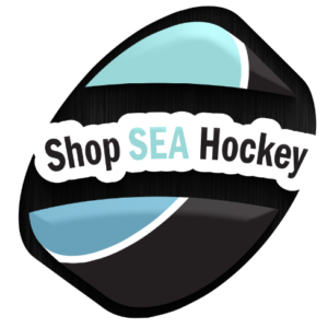 Men’s Antigua Heathered Gray Seattle Kraken Logo Victory Full-Zip Hoodie