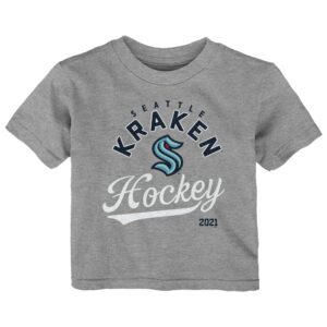 Infant Heather Gray Seattle Kraken Take The Lead T-Shirt