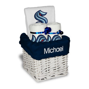 Infant Seattle Kraken Personalized Small Gift Basket